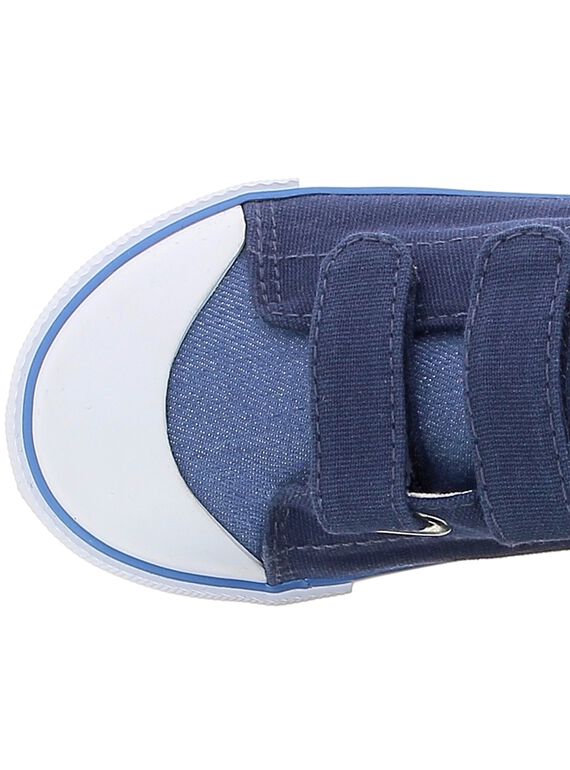 Baby boys' canvas trainers CBGVELRAY / 18SK38O1D16070