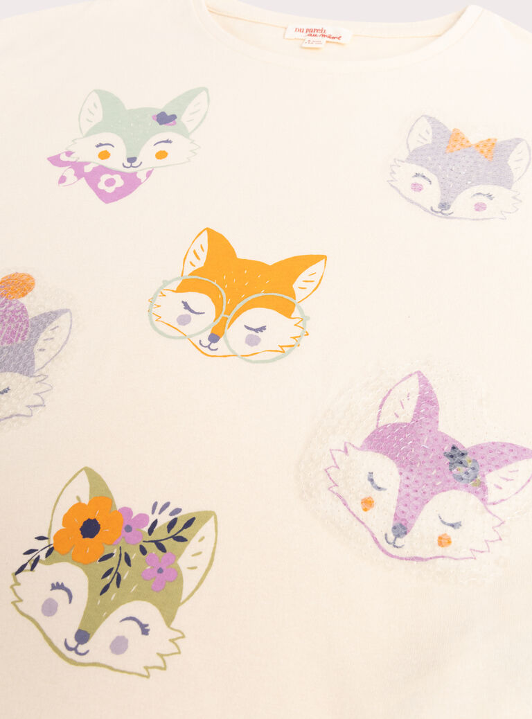 Ivory TEE SHIRT LS VAPERTEE3 / 24W901R2TML005