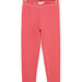 Pink plain leggings
