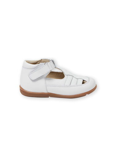 Baby boy white pumps LBGSALSANDB / 21KK3833D13000