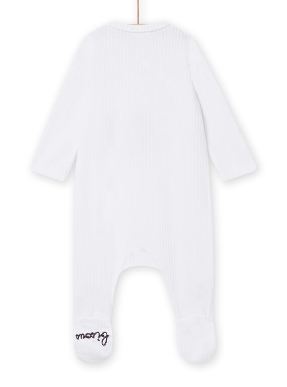 Mixed birth white romper NOU1GRE3 / 22SF0541GRE000