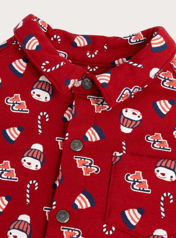 Spice red SHIRT VUWACHEM / 24WG10T1CHMF509