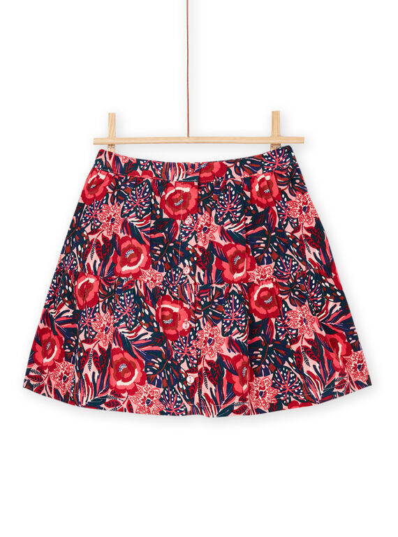 Flower print skirt PAPRAJUP1 / 22W901S2JUPD324