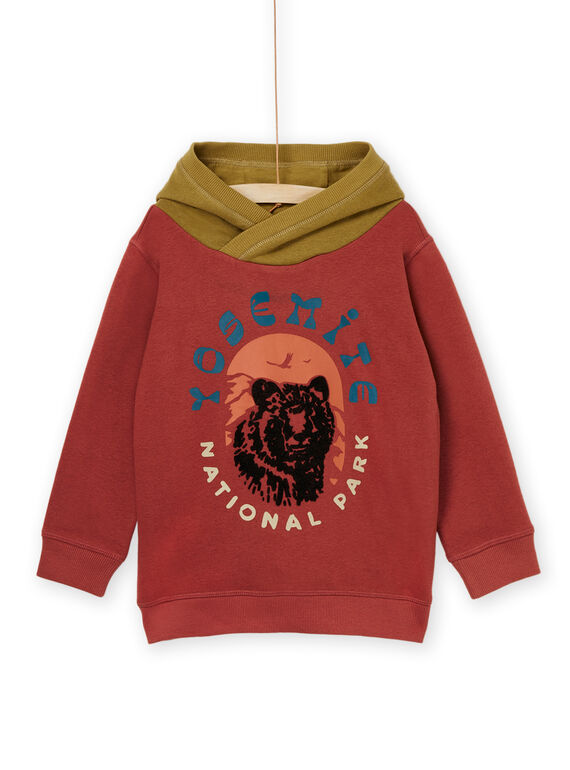 Animated bear hoodie POPRASWE / 22W902S1SWE511