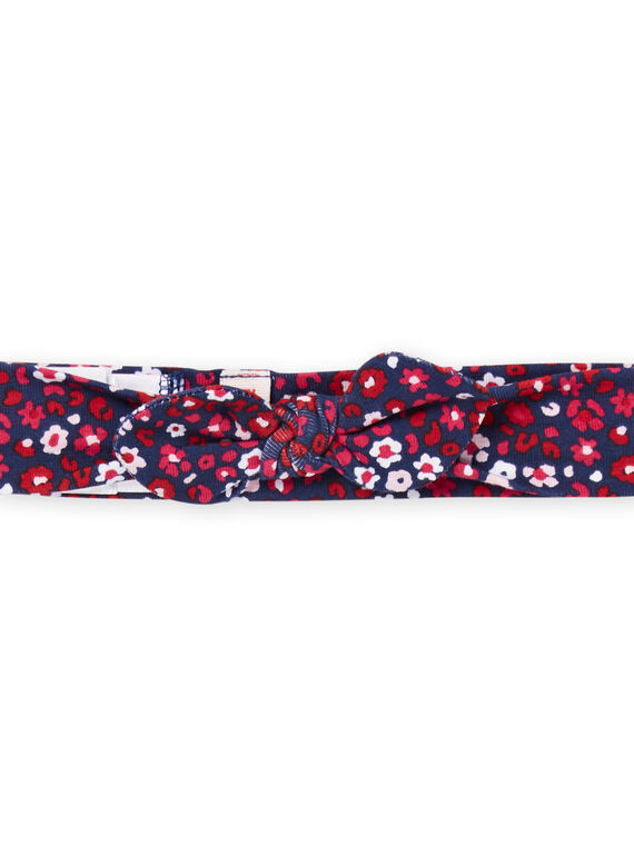 Headband with floral print PYIGOBAN / 22WI09O1BANC220