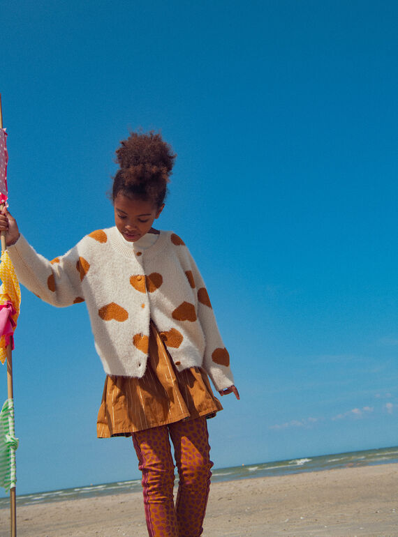 Dark off white CARDIGAN XACOCAR2 / 25W901O4CAR003