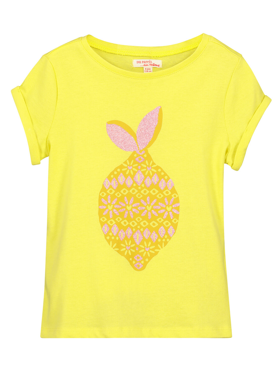 Girls lemon yellow T shirt