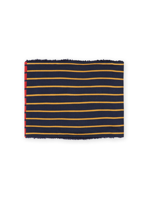Baby boy reversible striped snood MYOGROSNO2 / 21WI0251SNO705