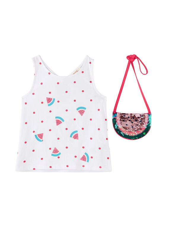 White tank top JAQUADEB2 / 20S901R1DEB000