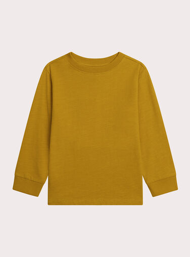 Yellow TEE SHIRT LS XOJOTIRIB3 / 25W902F8TMLB107