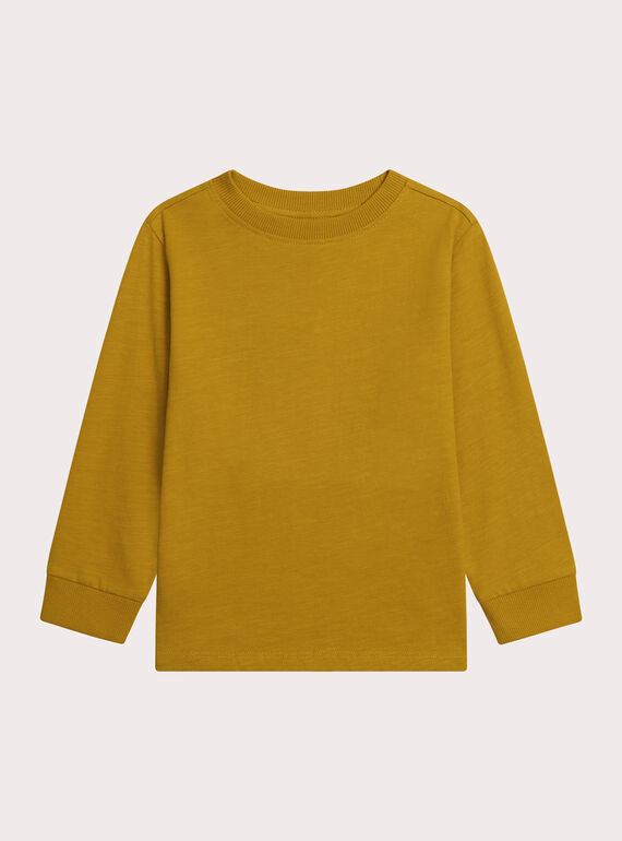 Yellow TEE SHIRT LS XOJOTIRIB3 / 25W902F8TMLB107