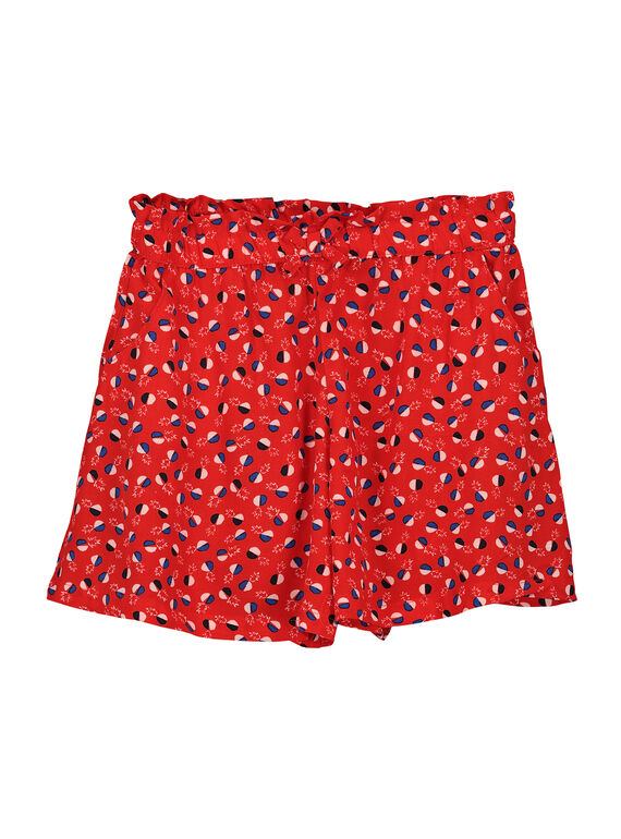 Girls' fancy loose shorts FATOSHORT1 / 19S901L1SHO099