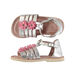 Baby girls' smart leather sandals