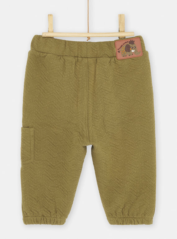 Olive green pants SUCOUPAN2 / 23WG10L2PAN633