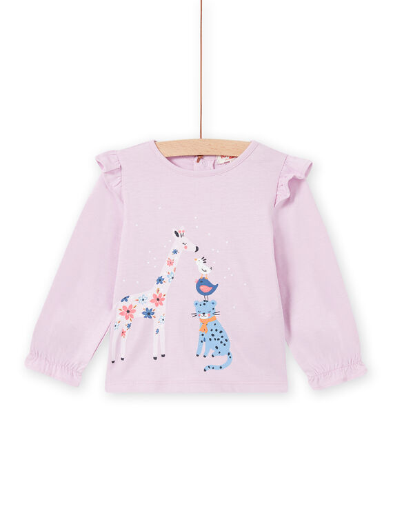 Lavander T-SHIRT MIPLATEE / 21WG09O1TML326