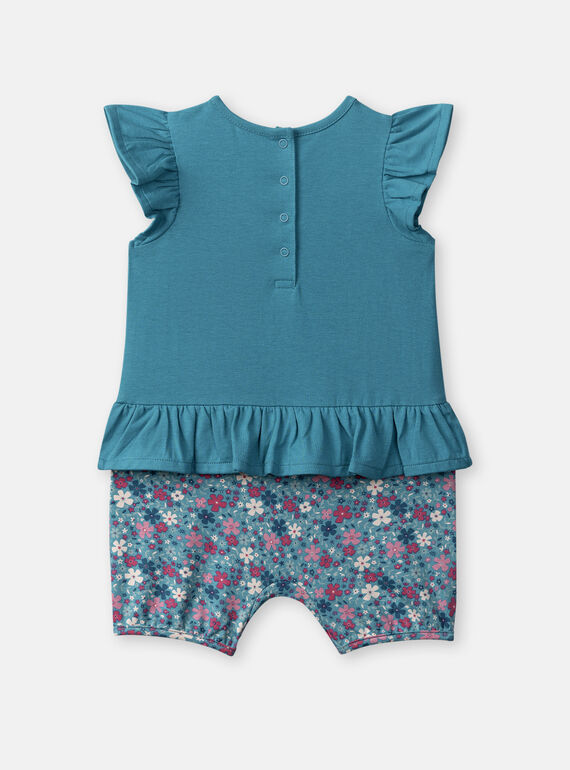 Fancy romper for baby girl TEFIGRELIB / 24SH1351GRE209