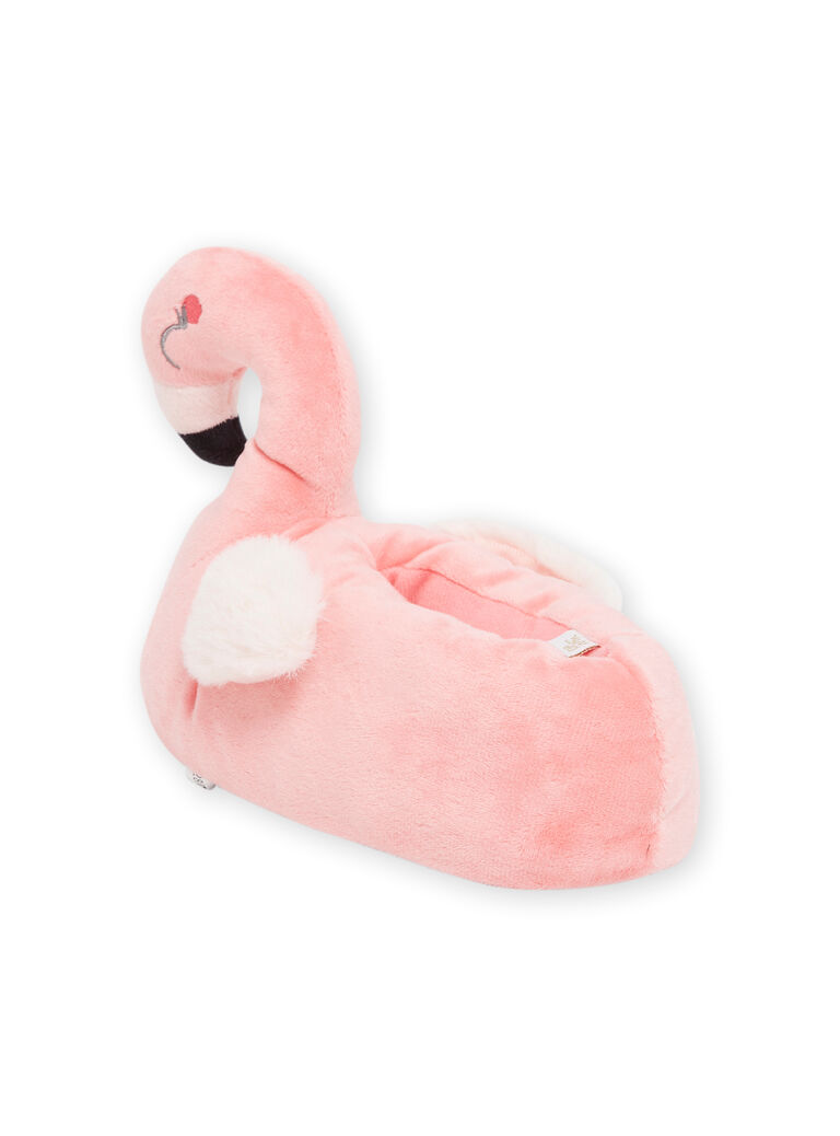 3D pink flamingo slippers child girl NAPANTFLAM3D / 22KK3511PTD030