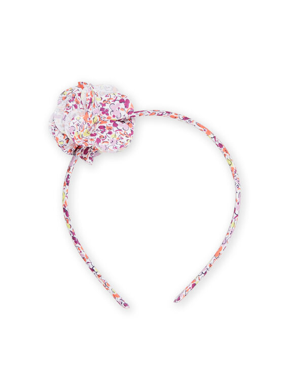 White and pink girl headband RYAJOSERR3 / 23SI01B6TET000