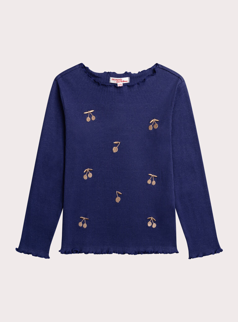 Blue TEE SHIRT LS Blue TEE SHIRT LS XABLUTEE1 / 25W901N3TML703