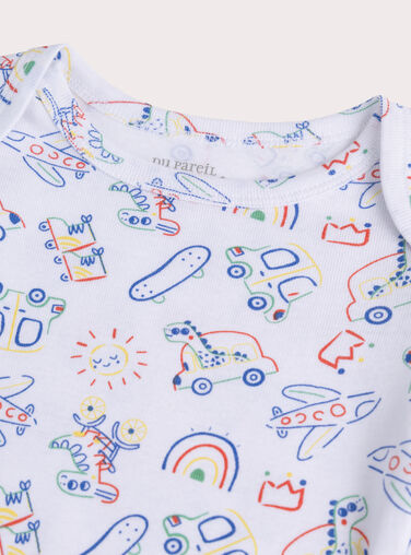 White BODYSUIT WEGABODVOIT / 25SH14C1BOD000