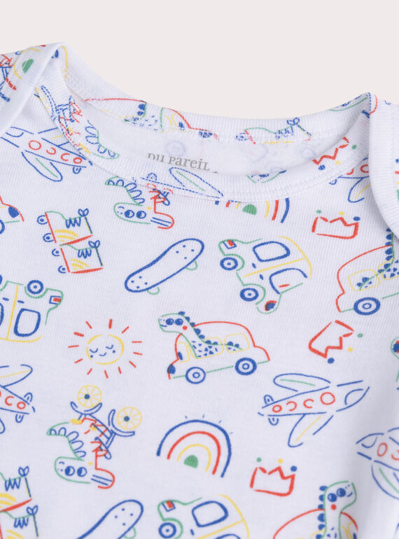 White BODYSUIT WEGABODVOIT / 25SH14C1BOD000