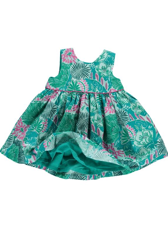 Baby girls' sleeveless dress CIDOUROB2 / 18SG09J2ROB099