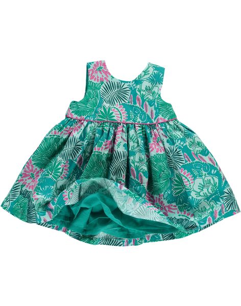 Baby girls' sleeveless dress CIDOUROB2 / 18SG09J2ROB099