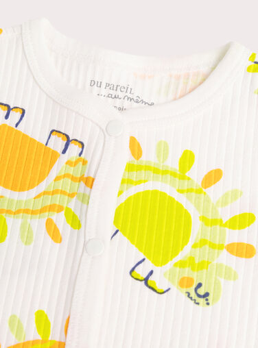 Off white BABYGROW WEGAGRESAUR / 25SH14B4GRE009