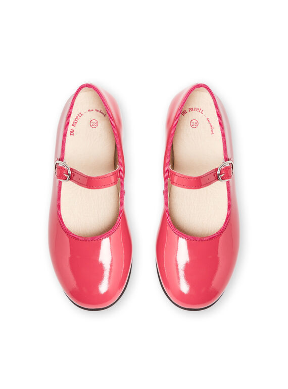 Pink patent slippers girl LFBABRIDEP / 21KK3532D13304