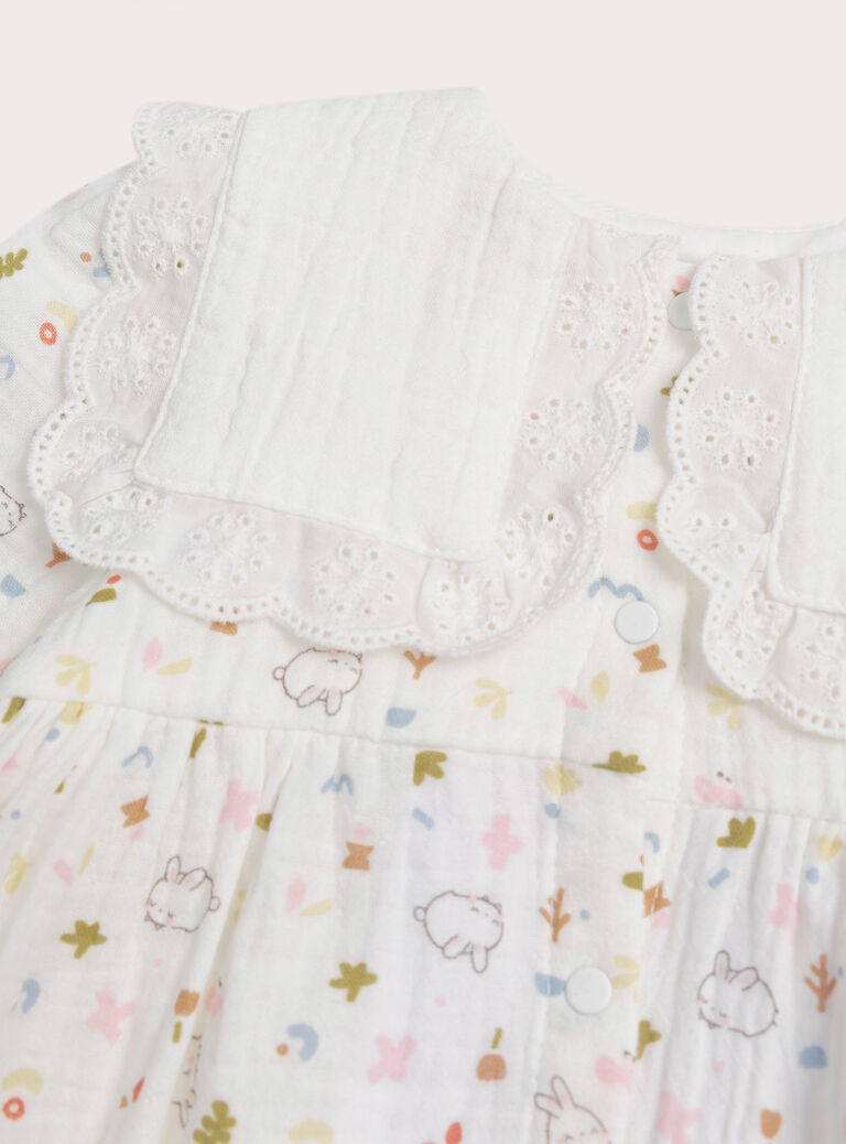 White DRESS XOU1ROB / 25WF0351ROB000