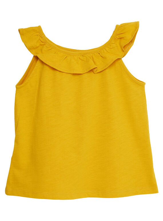 Yellow Tank top JAJODEB4 / 20S901T4D27B104