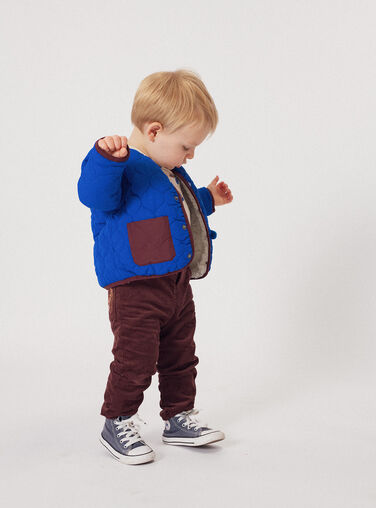 Blue KIDS CARDIGAN XUBLUGIL / 25WG10N1GILC231