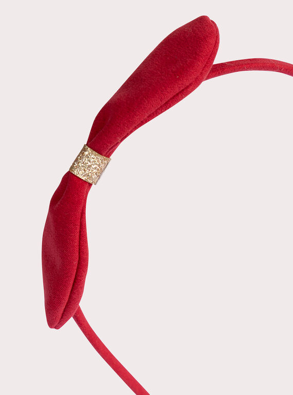  Set of 2 knotted headbands for girls  VYAJOSERR4 / 24WI01L2TET215