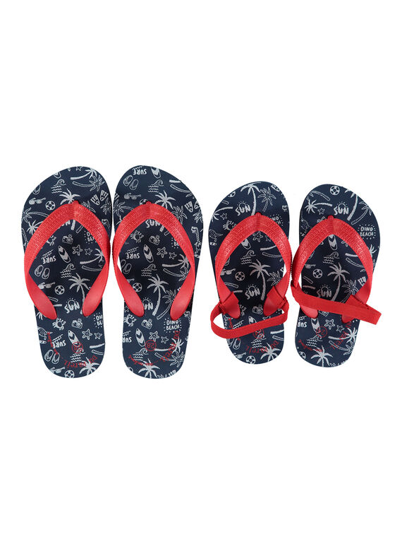 Boys? EVA ?beach? print flip flops FGTONGBEA / 19SK36G1D01070