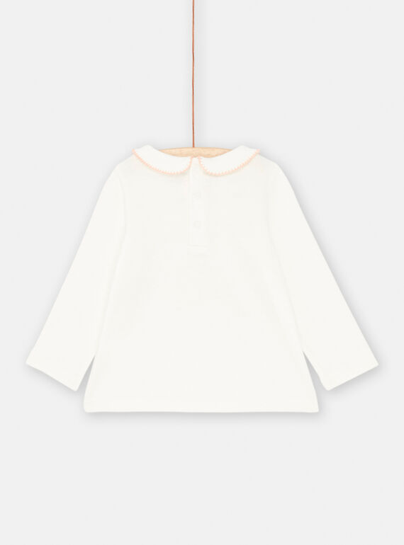 Baby girl's ecru bra with dinosaur and fantasy motifs SIVERBRA / 23WG09J1BRA001