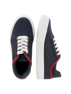 Boys' canvas trainers CGTENRES / 18SK36O5D16070
