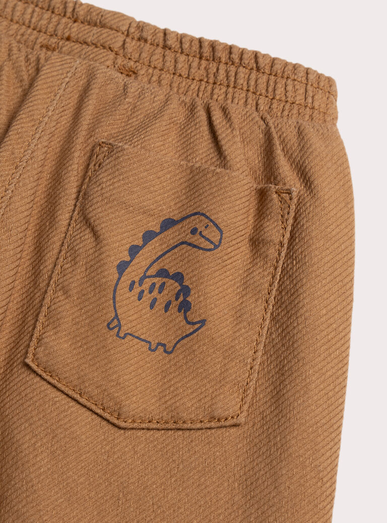 Light brown PANTS XUROCPAN2 / 25WG10S2PAN804