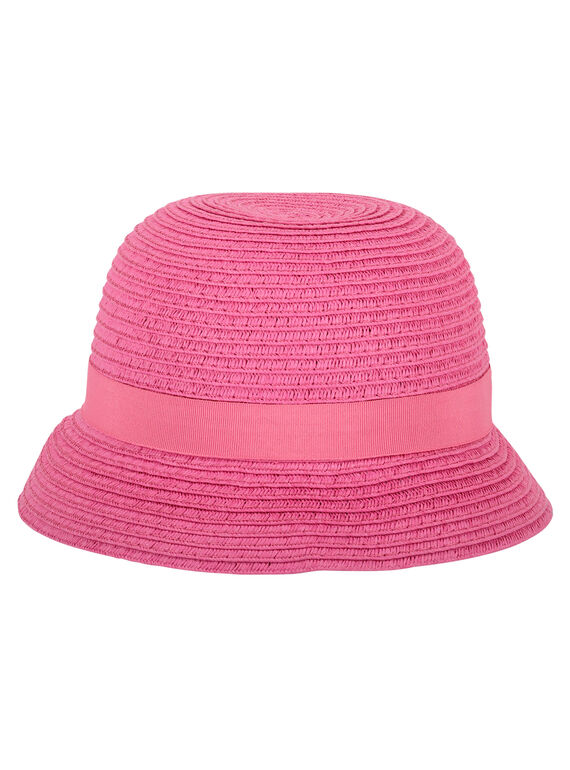 Baby girls' pink hat FYICACHA2 / 19SI09D2CHA302