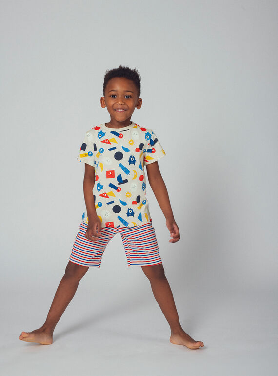 Off white PYJAMA WEGOPYCGEO / 25SH12V5PYJ002