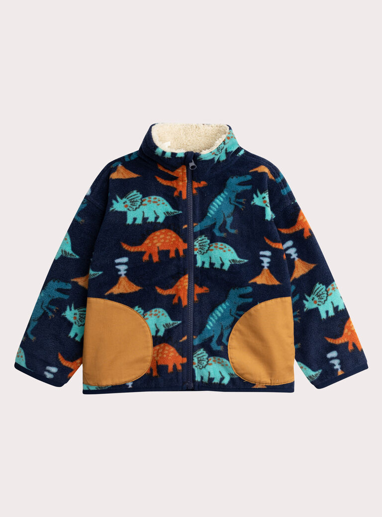 Dinosaur printed marine fleece for boys  VOJOGIL2 / 24W902H1GIL705