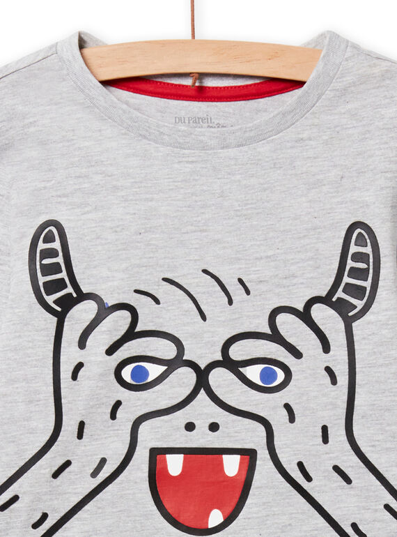 Grey PAJAMAS NEGOPYJMON / 22SH12G4PYJJ922