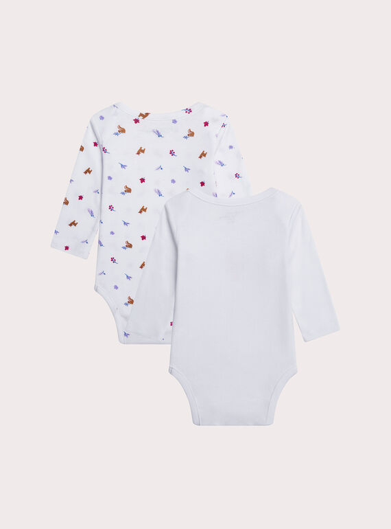 White UNDERWEAR BODY XEFIBODAUT / 25WH1344BDL000