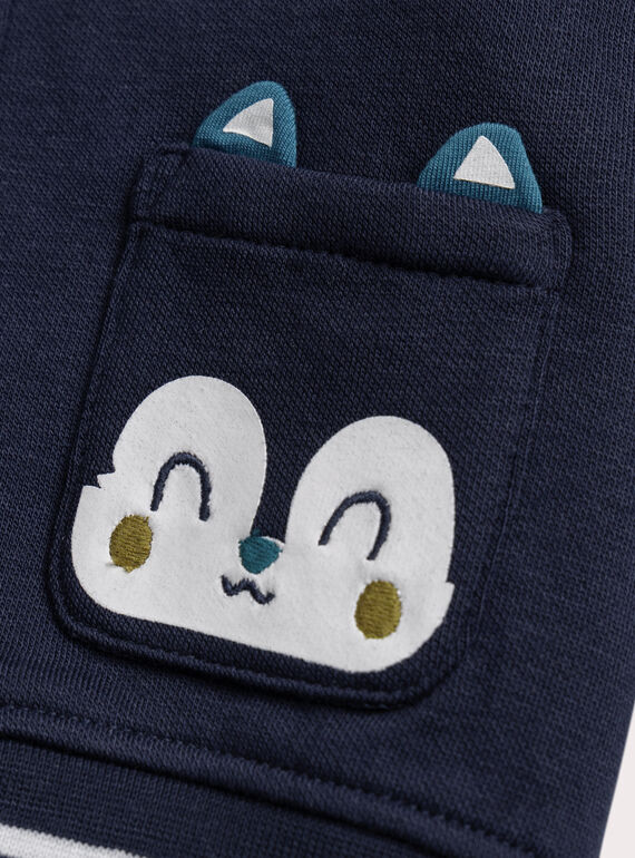 Navy KIDS CARDIGAN XUMYGIL2 / 25WG10R1GILC203