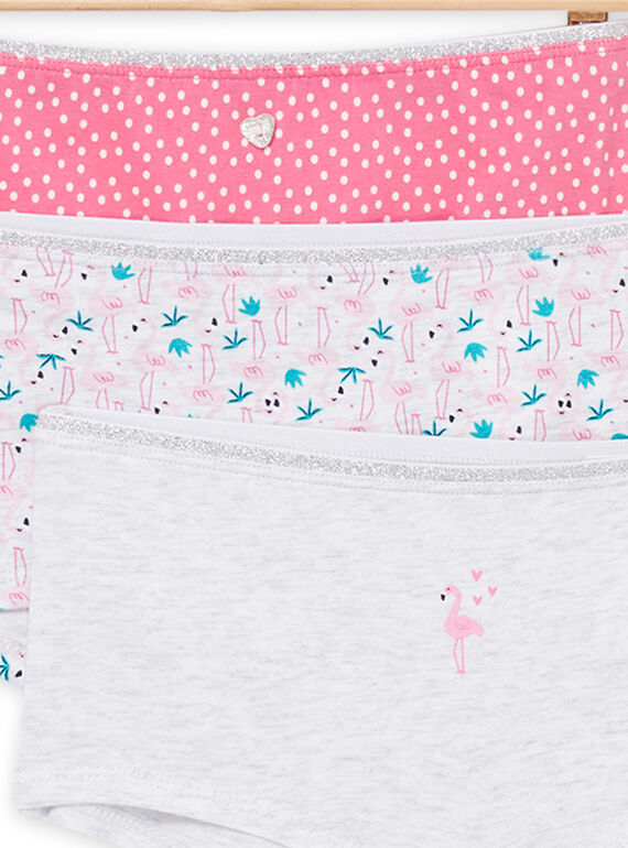 3 shortys with print and fantasy pattern REFAHOTPAL / 23SH1114SHYJ920