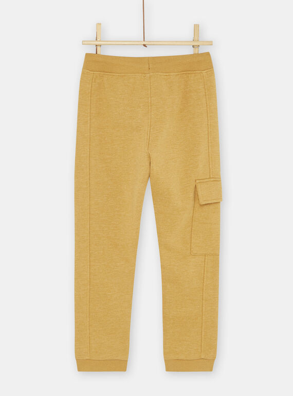 Boy's pecan cargo jogging pants SOKYOJOG2 / 23W902I2JGBI821