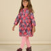 Flower print dress