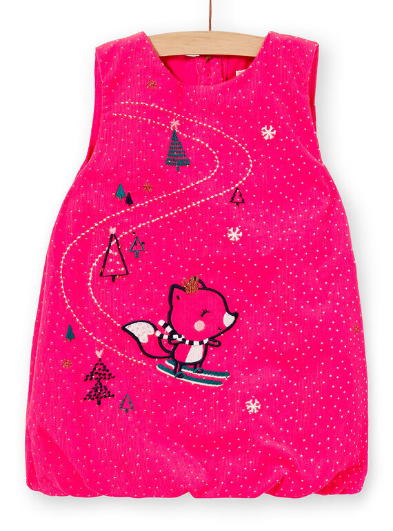 Dark pink DRESS KILUROB3 / 20WG09P1ROBD312