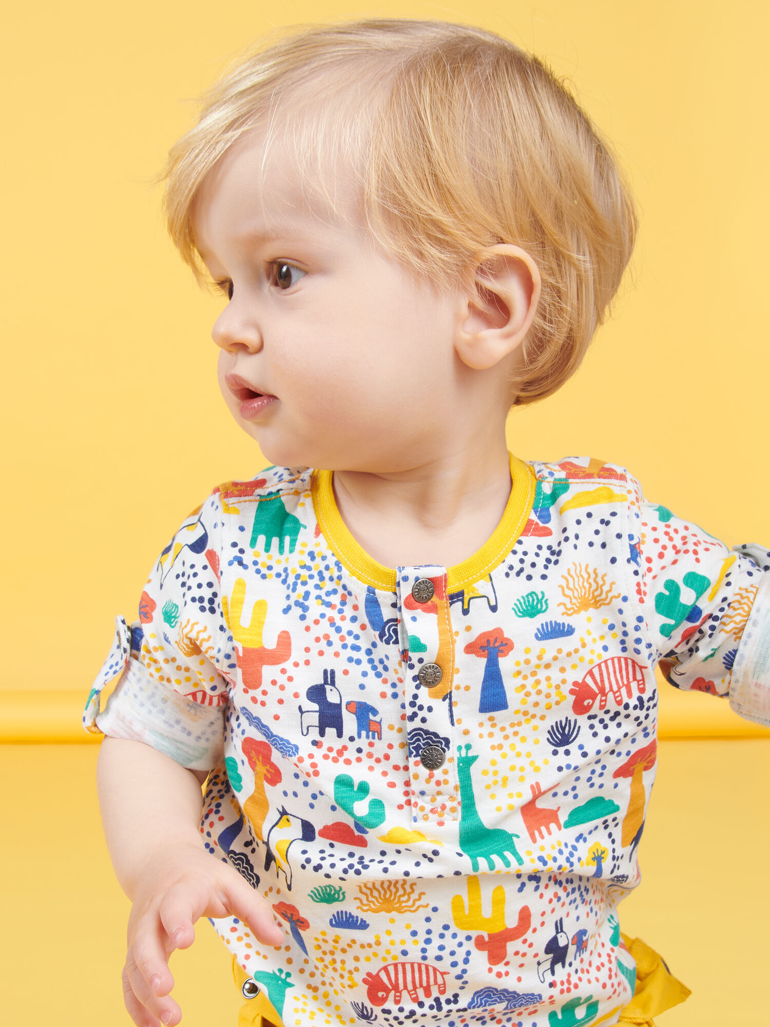 Baby boy collar t shirt 2025