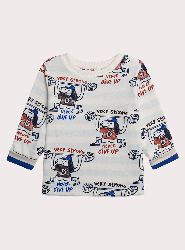 Off white TEE SHIRT LS XOBLUTEE4 / 25W902N1TMLA002