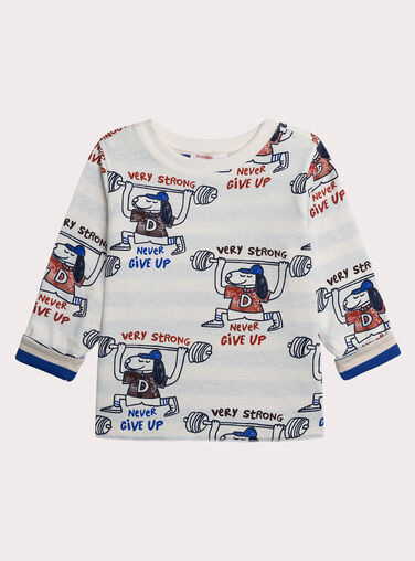 Off white TEE SHIRT LS XOBLUTEE4 / 25W902N1TMLA002